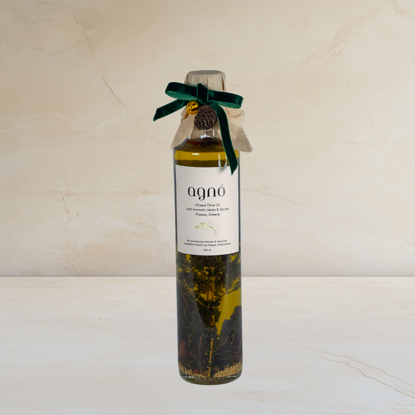 Extra Virgin Olive Oil infused with Aromatic Herbs & Spices